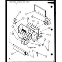 Amana PTC12300ER/P9812529R functional chassis assy parts (ptc09300er/p9812508r) (ptc09400er/p9872208r) diagram