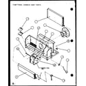 Amana PTC12300ER/P9812529R functional chassis assy parts (ptc12300er/p9812515r) (ptc12400er/p9872215r) diagram