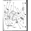 Amana PTC12300ER/P9812529R control panel assembly (ptc12300er/p9812515r) (ptc12400er/p9872215r) diagram