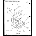 Amana PTC12300ER/P9812529R chassis mechanical parts assy (ptc12300er/p9812629r) (ptc12400er/p9872129r) diagram