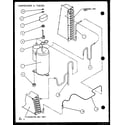 Amana PTC12300ER/P9812529R compressor & tubing (ptc15300er/p9812522r) (ptc15400er/p9872222r) diagram