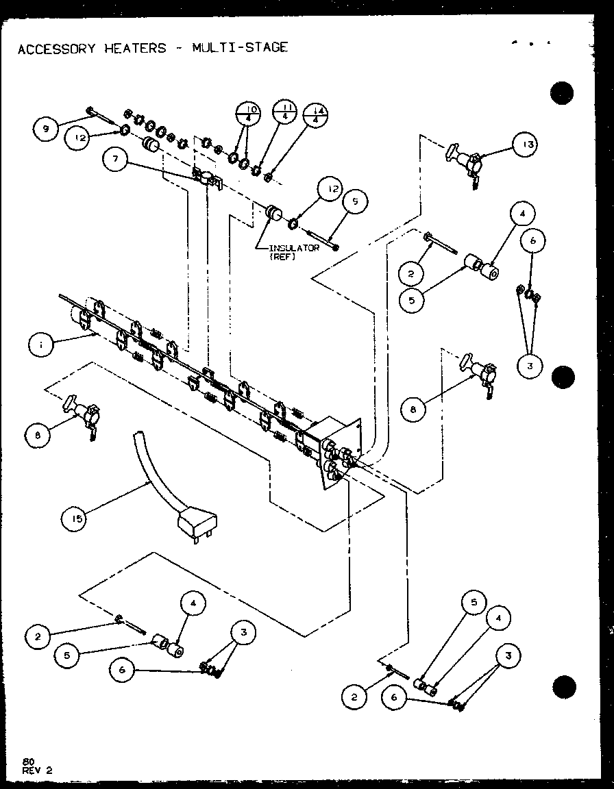 Amana PTC12400ER/P9872229R (230/208v.,4.0kw) diagram