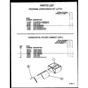 Amana HFC24/P9926003F horizontal filter cabinet (hfc) (hfc16/p9926001f) (hfc20/p9926002f) (hfc24/p9926003f) diagram