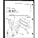 Amana EWV5/P6383105R leveling legs accessory kit (ll-2a/p6333002r) diagram