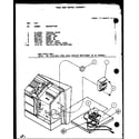 Amana EWV5/P6383105R front desk control accessory (fdc01/p1124601r) (cdpr400/p9807207r) diagram