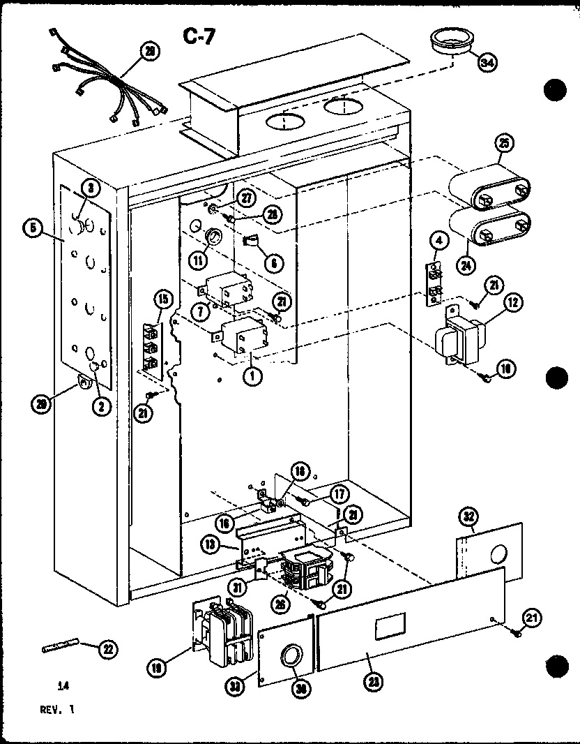 Amana D67321-2C/P67321-2C (epco6000-1e/p68631-6c) (epco6000-3e/p68631-7c) (epco4800-1e/p68631-8c) (epco4800-3e/p68631-9c) diagram