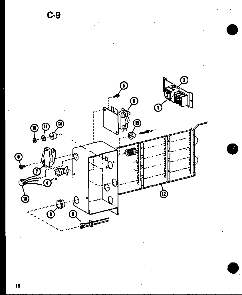 Amana D67225-2C/P67225-2C (d67225-2c/p67225-2c) (d67224-3c/p67224-3c) diagram