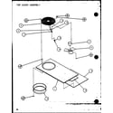 Amana SPCG360903A/P9999312C top cover assembly (spcg360451a/p9999307c) (spcg360453a/p9999308c) (spcg360701a/p9999309c) (spcg360703a/p9999310c) (spcg360901a/p9999311c) (spcg360903a/p9999312c) diagram