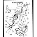 Amana PCB48B0002A/P1152303C blower assembly diagram