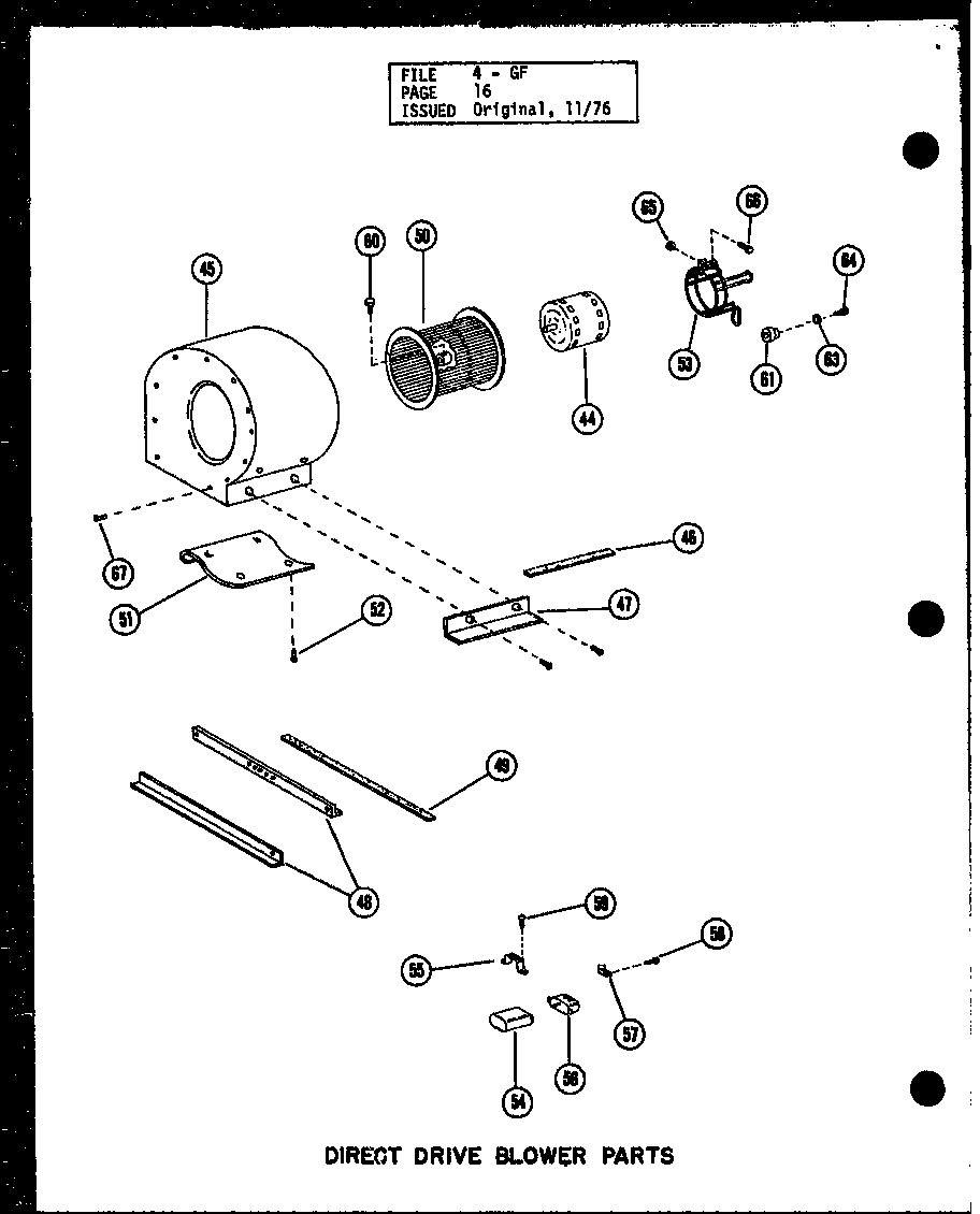 Amana GC80DF/P96382-10F direct drive blower parts (gc65df-2/p96382-1f) (gc80df/p96382-2f) (gc80df-3/p96382-3f) (gc105df/p96382-4f) (gc105df-3/p96382-5f) (gc120df/p96382-6f) (gc120df-3.5/p96382-7f) (gc140df-4/p96382-8f) diagram