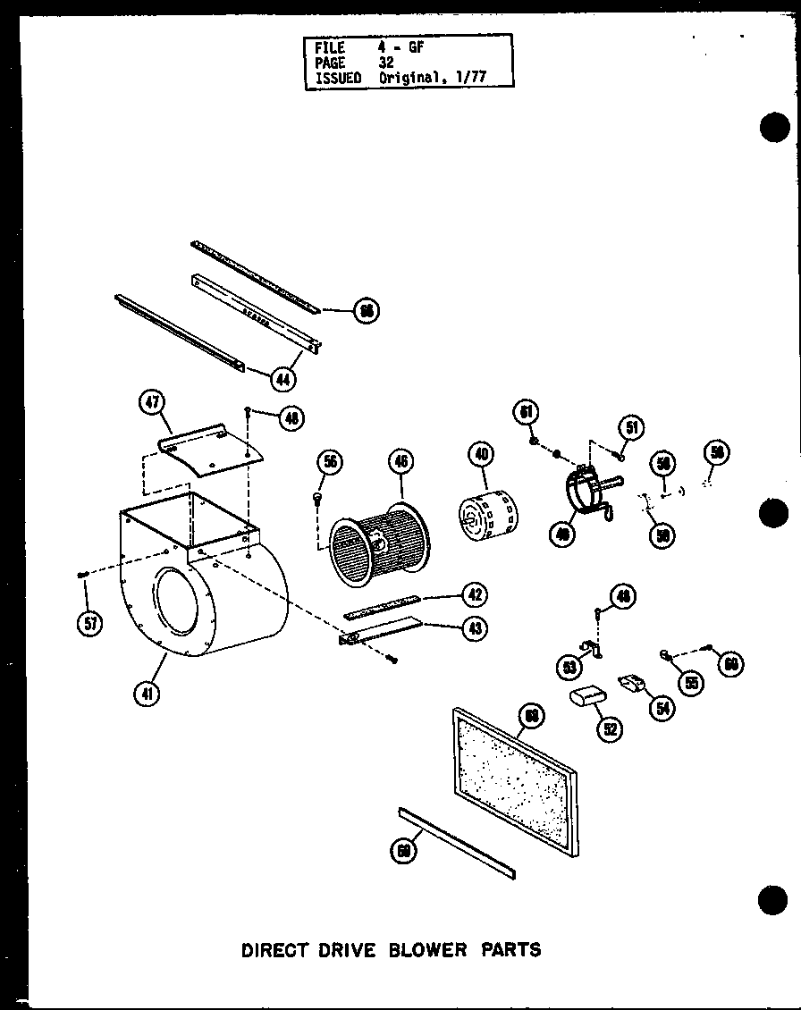 Amana GH80DE-4/P96380-5F direct drive blower parts (gh80de-3/p96380-4f) (gh80de-4/p96380-5f) (gh105de/p96380-6f) (gh120de/p96380-9f) (gh120de-4/p96380-10f) (gh140de/p96380-13f) diagram