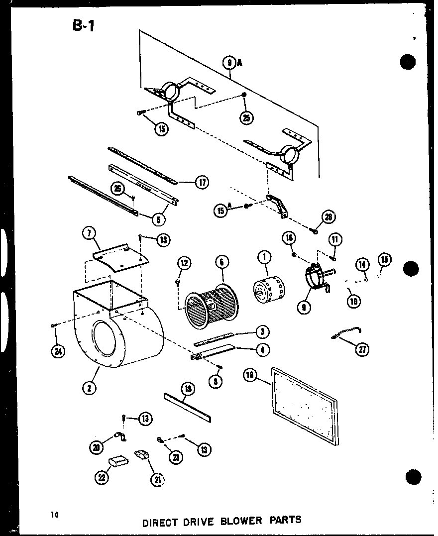Amana GHE80DM-3/P96596-4F direct drive blower parts (ghe105dm-3/p96596-7f) (ghe105dm-5/p96596-8f) (ghe105dm-5/p96597-8f) (ghe120dm/p96597-9f) (ghe120dm-4/p96597-10f) (ghe140dm-4/p96597-11f) diagram