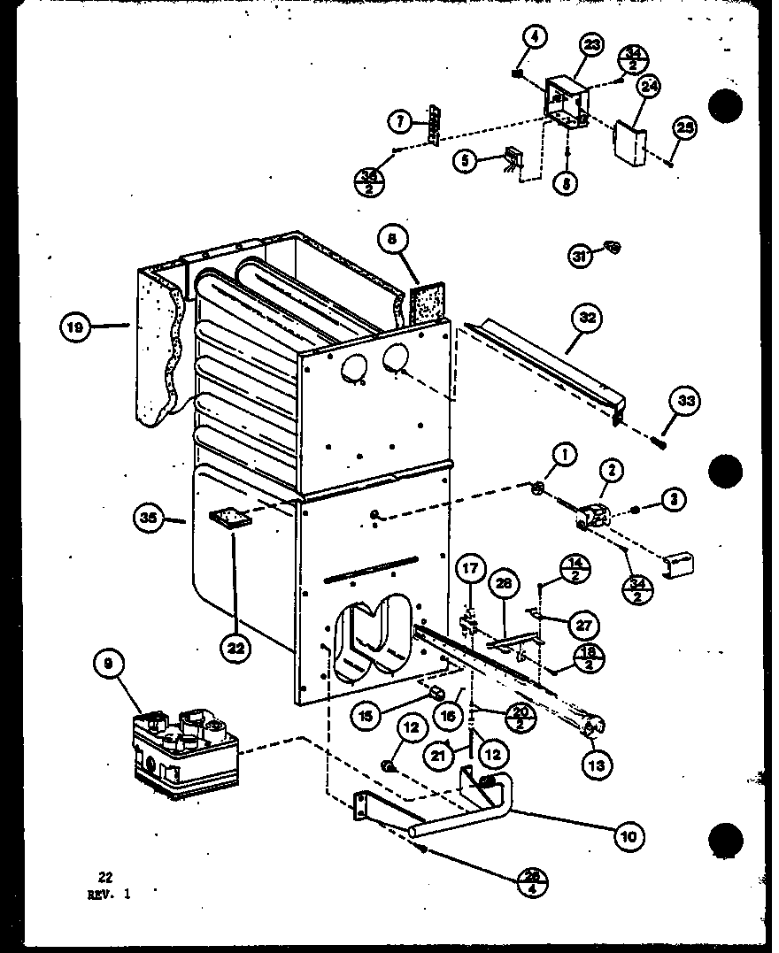 Amana GH120DN5/P6883609F (gh80dn2/p6883603f) (gh80dn3/p6883604f) (gh105dn3/p6883606f) diagram