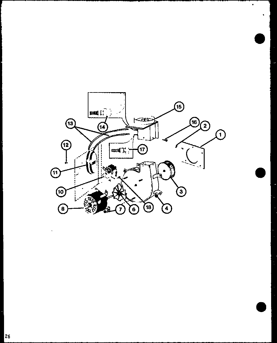 Amana GHE100-4/P69590-15F (ghx-60/p69603-1f) (ghx-80/p69603-2f) (ghx-105/p69603-3f) (ghx-125/p69603-4f) diagram