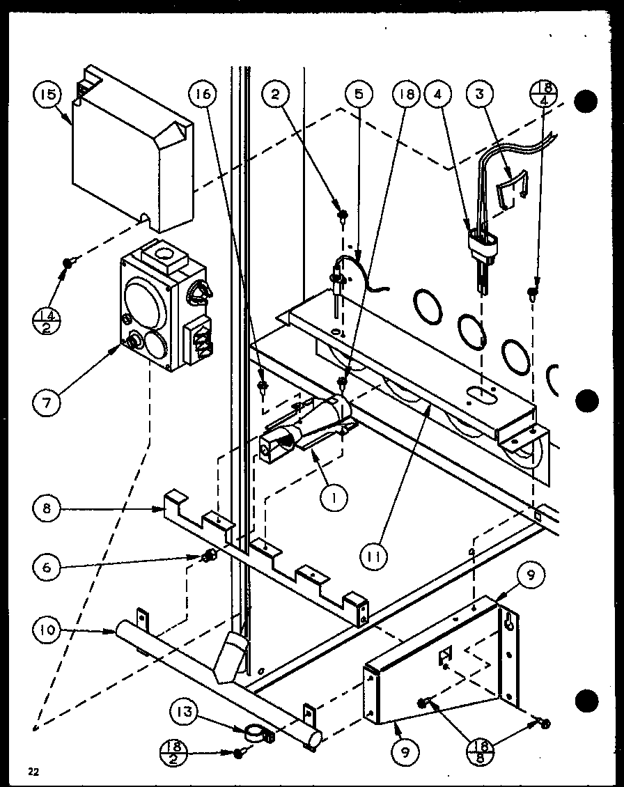Amana GHI140A50/P6983109F (ghi115a35/p6983106f) (ghi115a50/p6983107f) (ghi140a35/p6983108f) (ghi140a50/p6983109f) diagram