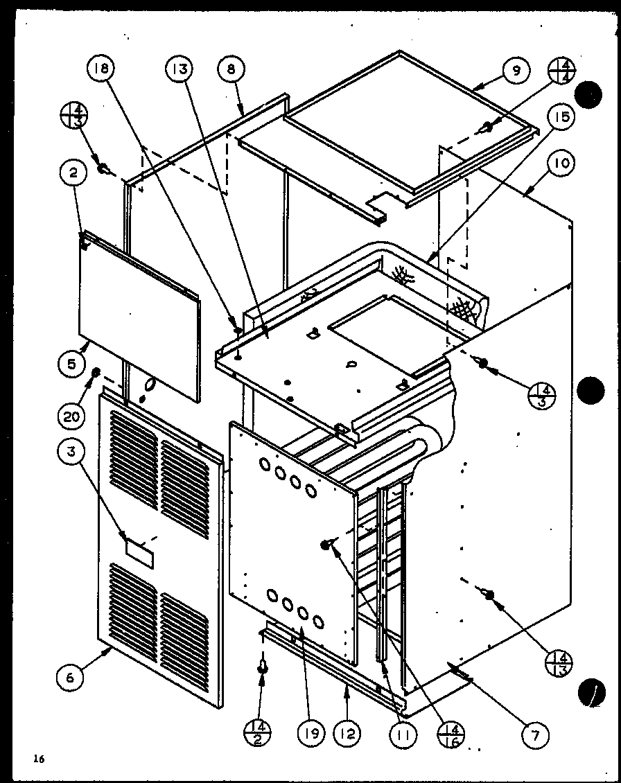Amana GCI45A25/P6983201F (gci115a35/p6983206f) (gci115a50/p6983207f) (gci140a50/p6983209f) diagram