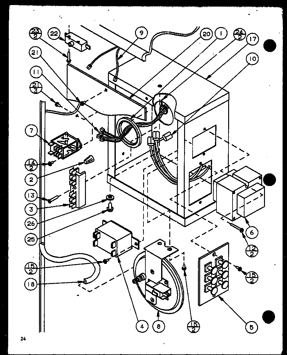 Amana GCI45A25/P6983201F (gci115a35/p6983206f) (gci115a50/p6983207f) (gci140a50/p6983209f) diagram