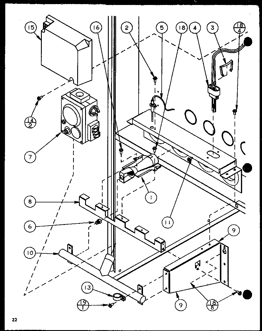 Amana GHI90A50C/P6983114F (ghi115a35c/p6983115f) (ghi115a50c/p6983116f) (ghi140a35c/p6983117f) (ghi140a50c/p6983118f) diagram