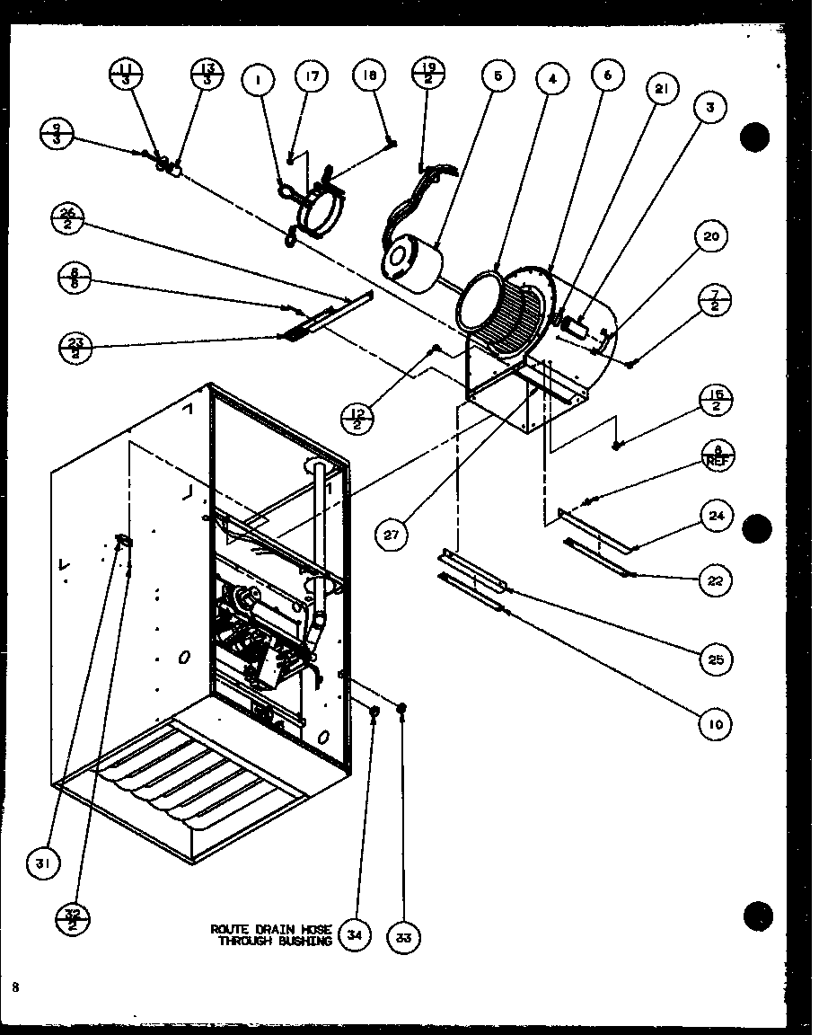 Amana GCN115A40/P9961606F (gcn45a30/p9961601f) (gcn70a30/p9961602f) (gcn70a40/p9961603f) (gcn90a40/p9961604f) (gcn115a40/p9961606f) diagram