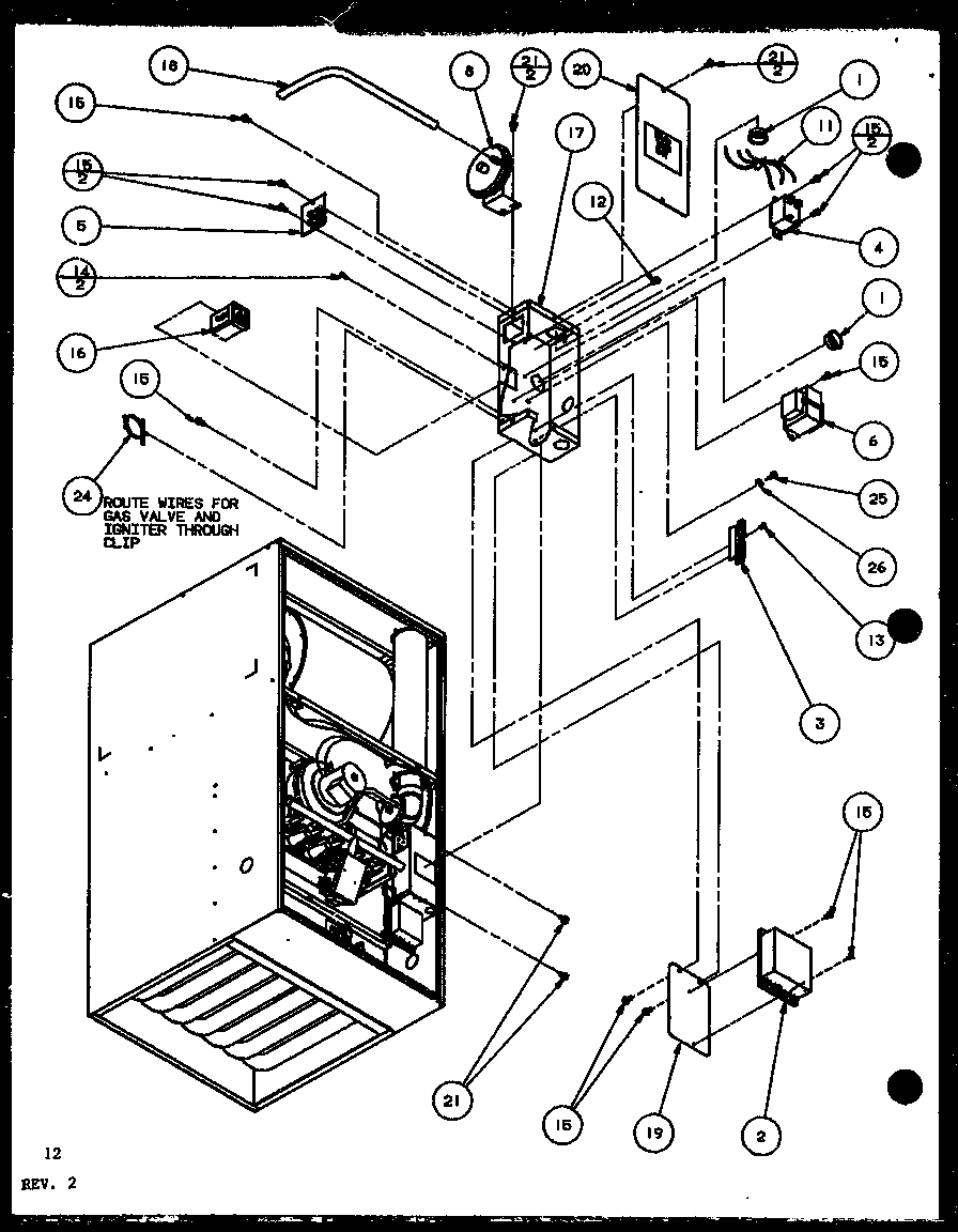 Amana GCN115A40/P9961606F (gcn45a30/p9961601f) (gcn70a30/p9961602f) (gcn70a40/p9961603f) (gcn90a40/p9961604f) (gcn115a40/p9961606f) diagram