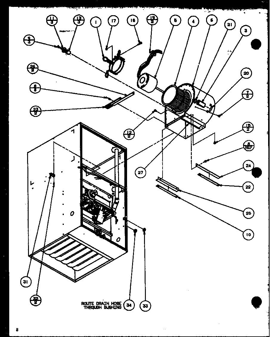 Amana GCN115A40/P9961612F (gcn145a30/p9961607f) (gcn70a30/p9961608f) (gcn70a40/p9961609f) (gcn90a40/p9961610f) (gcn115a40/p9961612f) diagram