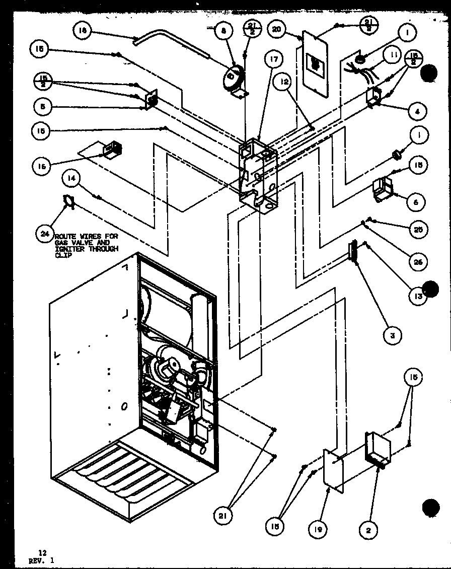 Amana GCN115A40/P9961612F (gcn145a30/p9961607f) (gcn70a30/p9961608f) (gcn70a40/p9961609f) (gcn90a40/p9961610f) (gcn115a40/p9961612f) diagram
