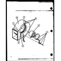 Amana GSE120DN5/P9824209F blower assembly diagram