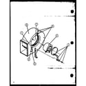 Amana GSE75DN4X/P9824211F blower assembly diagram