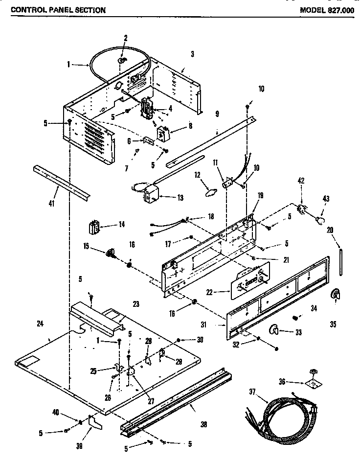 Amana 880.001 (827.000) diagram