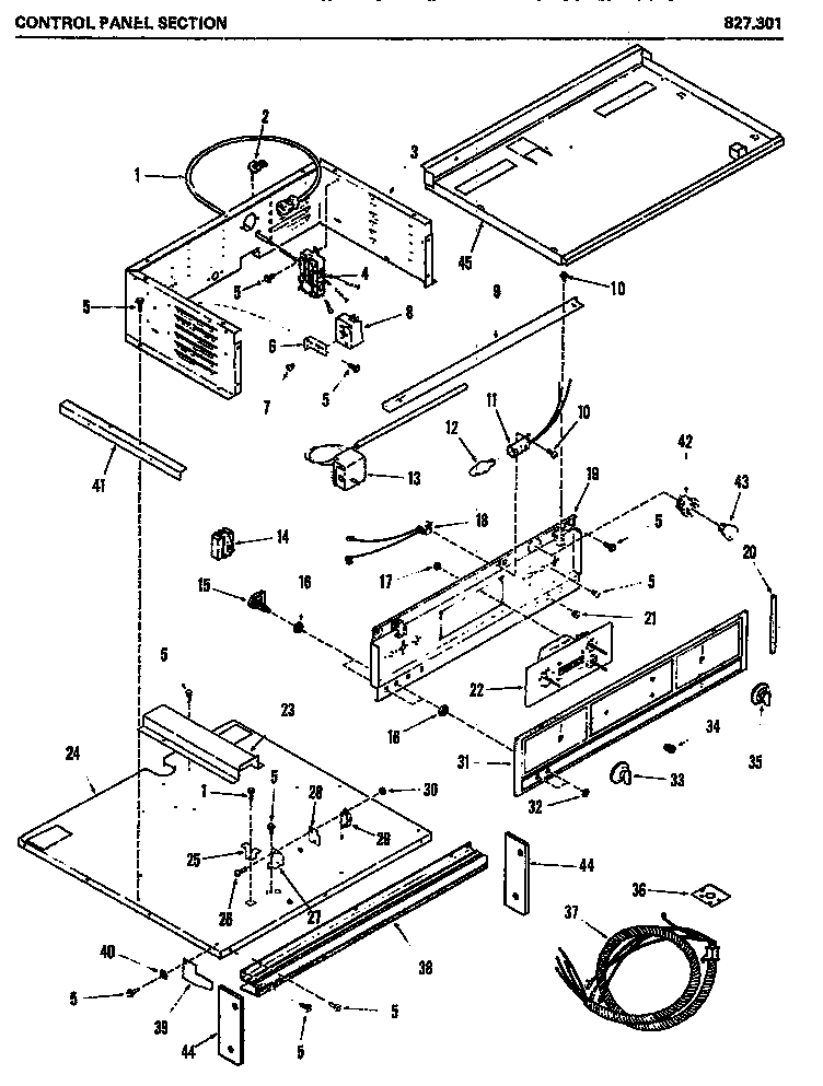 Amana 827.301 control diagram