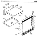 Amana 874.301 trim and ducting diagram