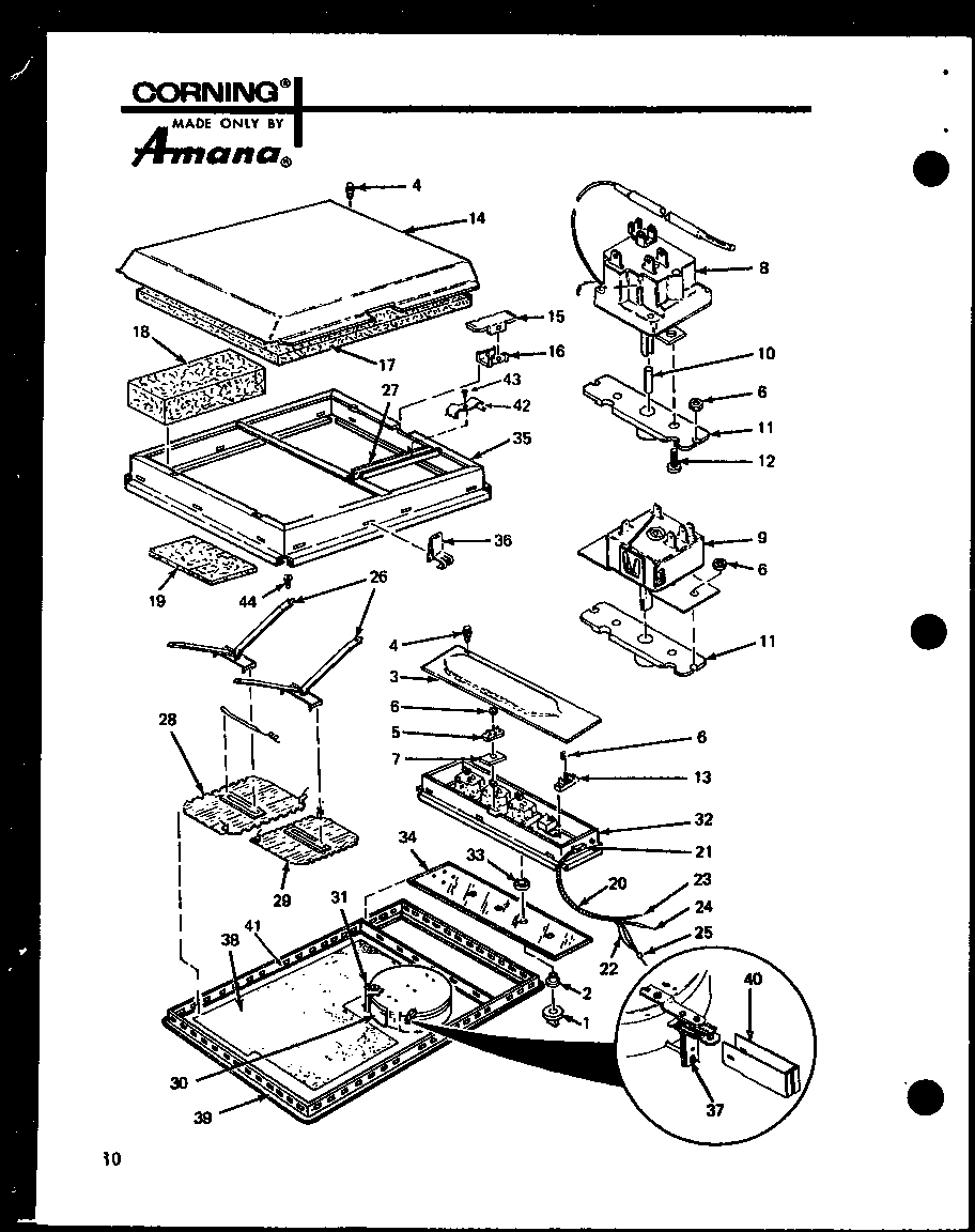 Amana AKC-1B/P85123-1S (akc-3b/p85123-3s) (akc-4b/p85123-4s) diagram