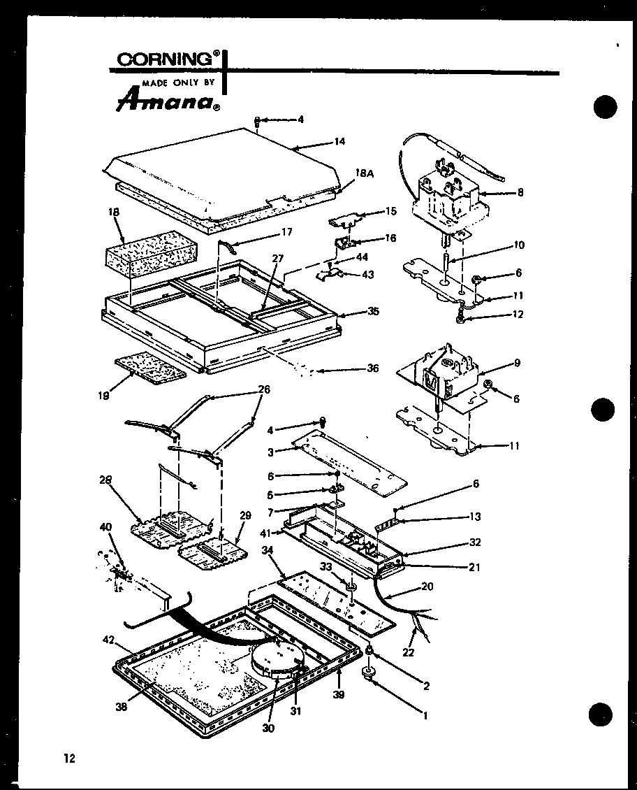 Amana AKC-1B/P85123-1S (akc-1b/p85123-1s) (akc-2b/p85123-2s) diagram
