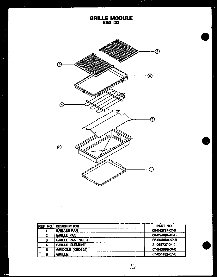 Caloric EDS648 null diagram