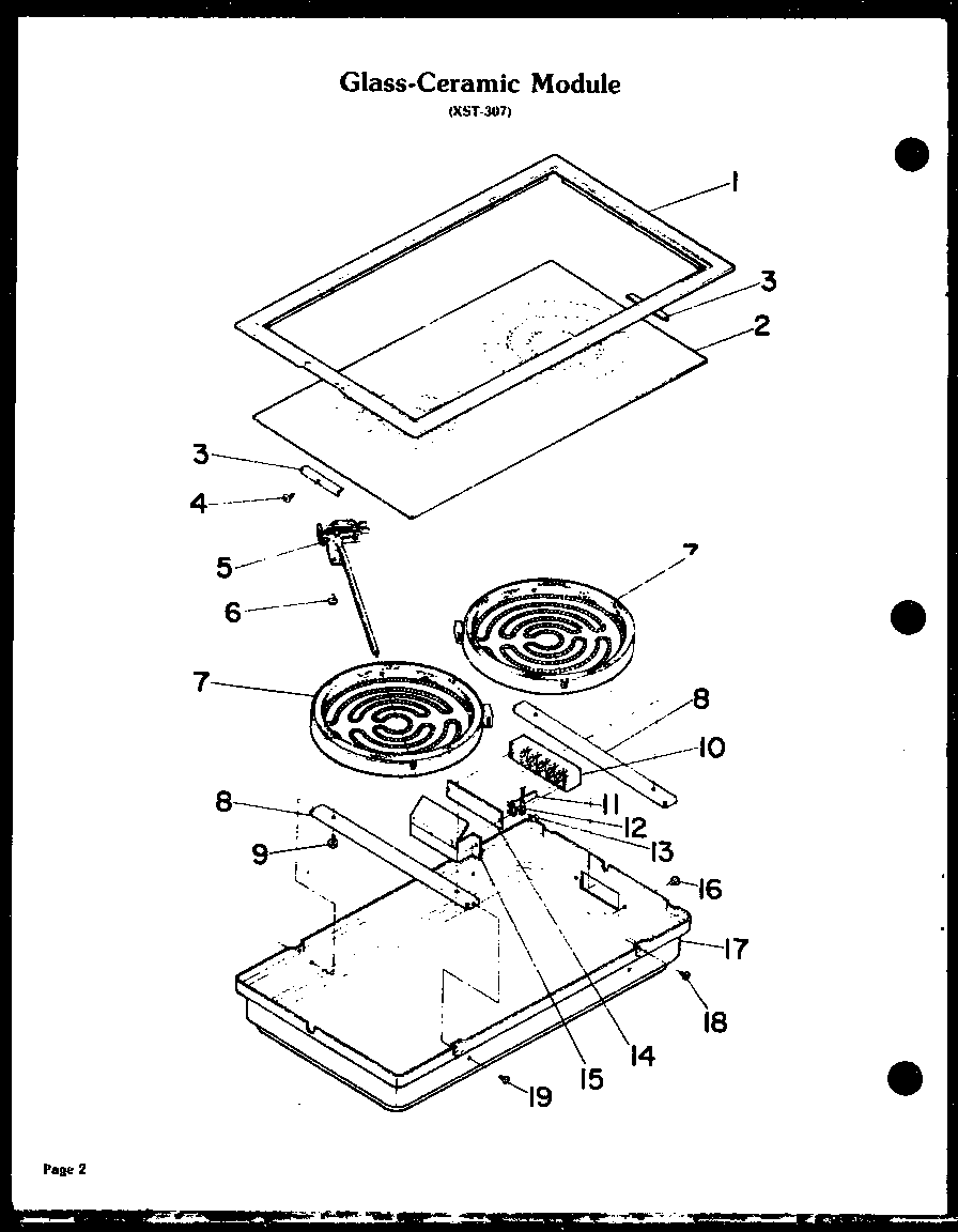 Modern Maid KET595 (xst-307) diagram