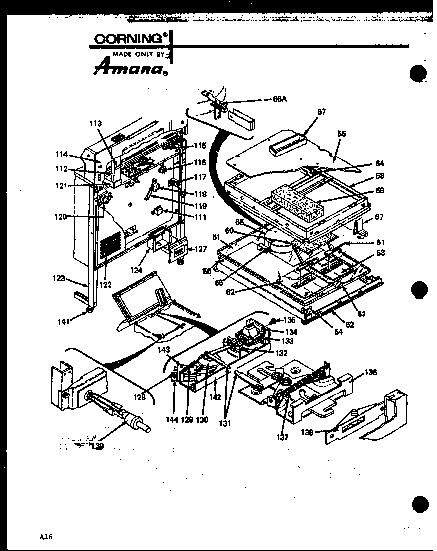Amana ARC-100/P85001-3S (arc-1/p85001-1s) diagram
