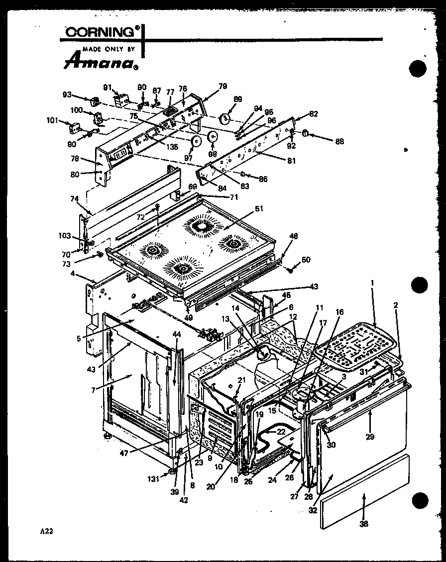 Amana ARC-100/P85001-3S (asc-1/p85001-4s) diagram
