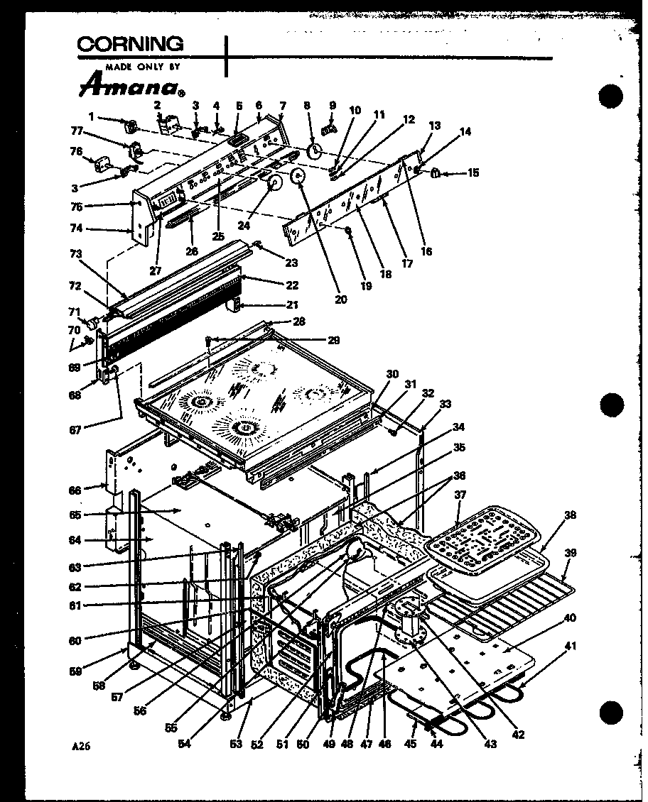 Amana ARC-100/P85001-3S (arc-100/p85001-3s) diagram