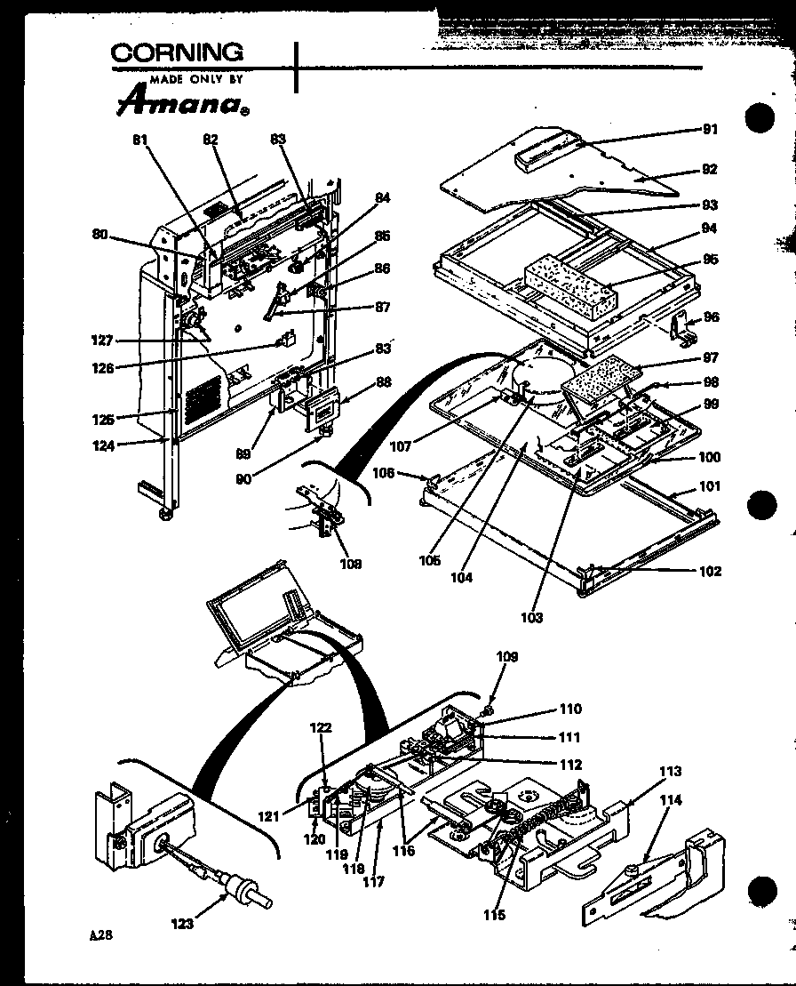 Amana ARC-100/P85001-3S (arc-100/p85001-3s) diagram