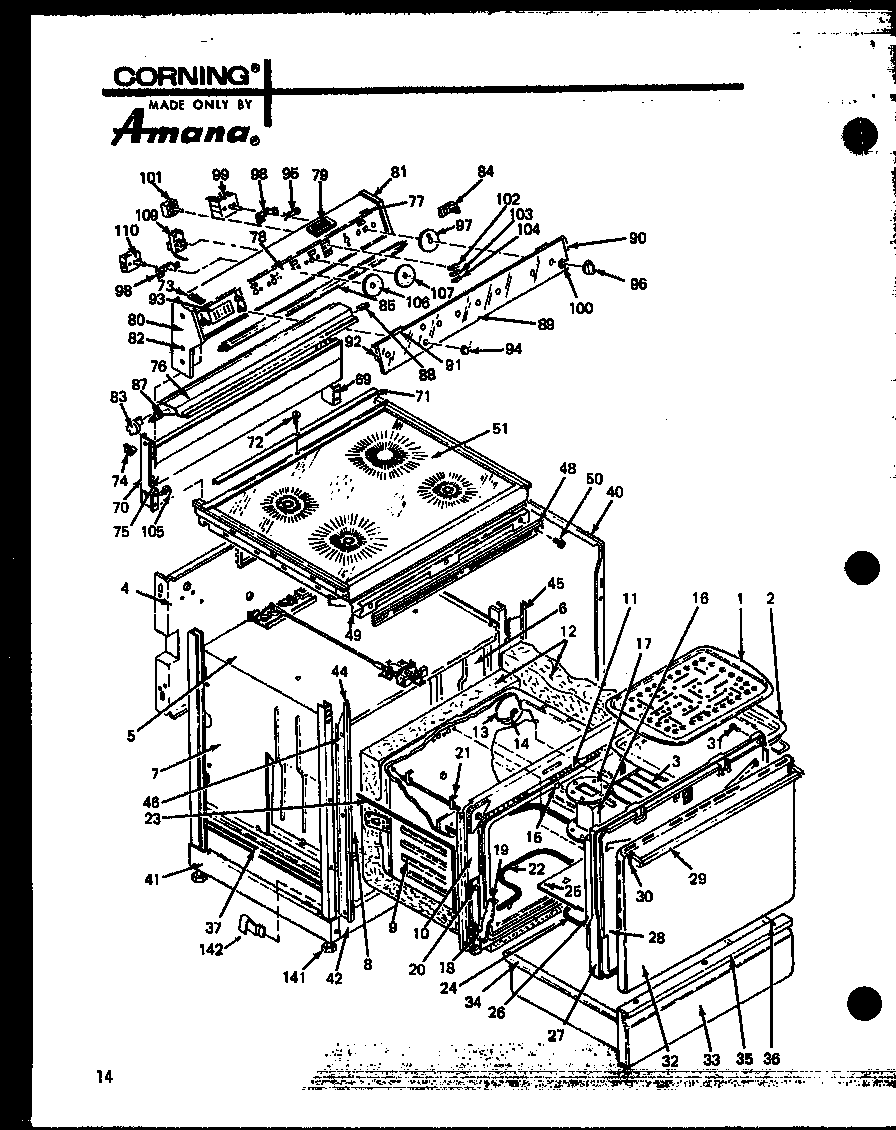 Amana ARC-2B/P85122-2S (arc-1b/p85122-1s) diagram
