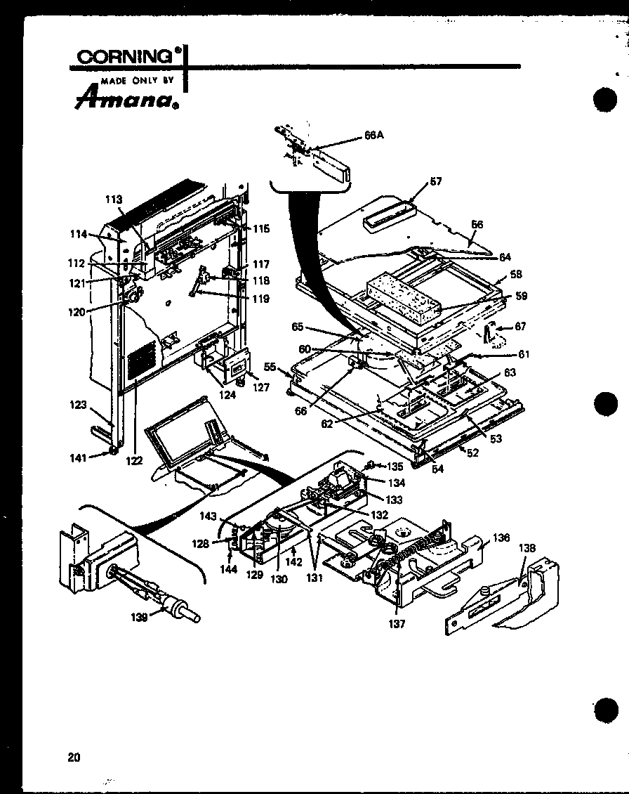 Amana ARC-2B/P85122-2S (arc-2b/p85122-2s) diagram