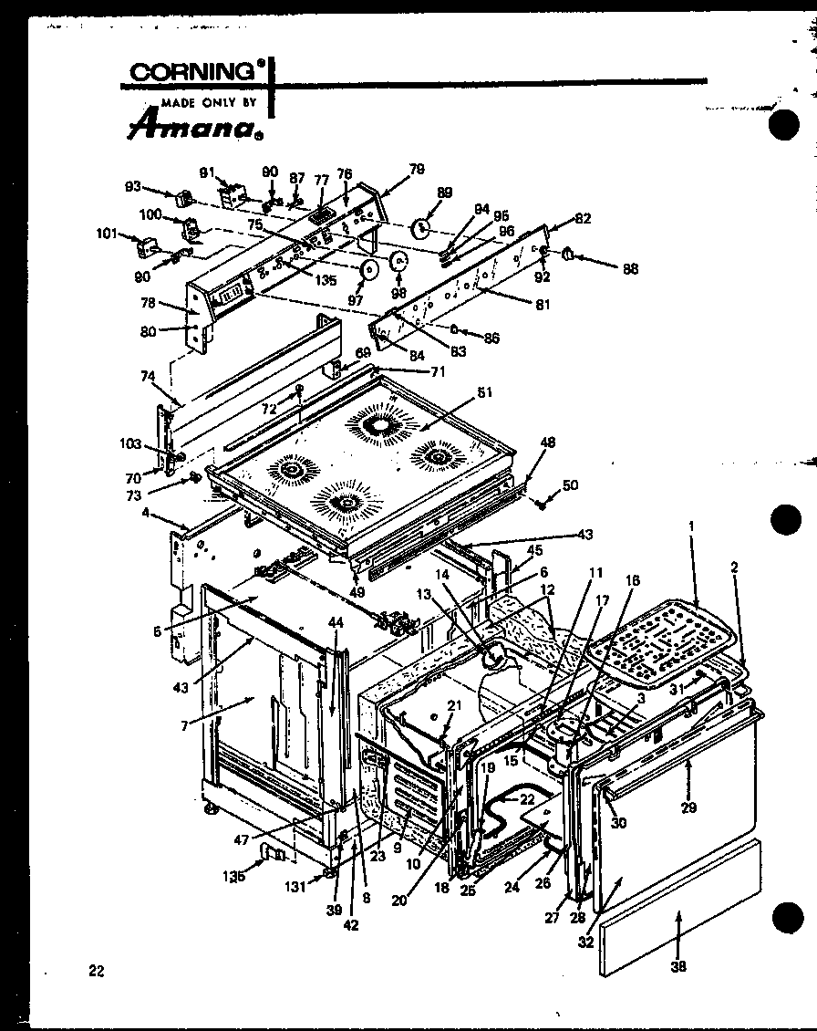 Amana ARC-2B/P85122-2S (asc-1b/p85122-4s) diagram