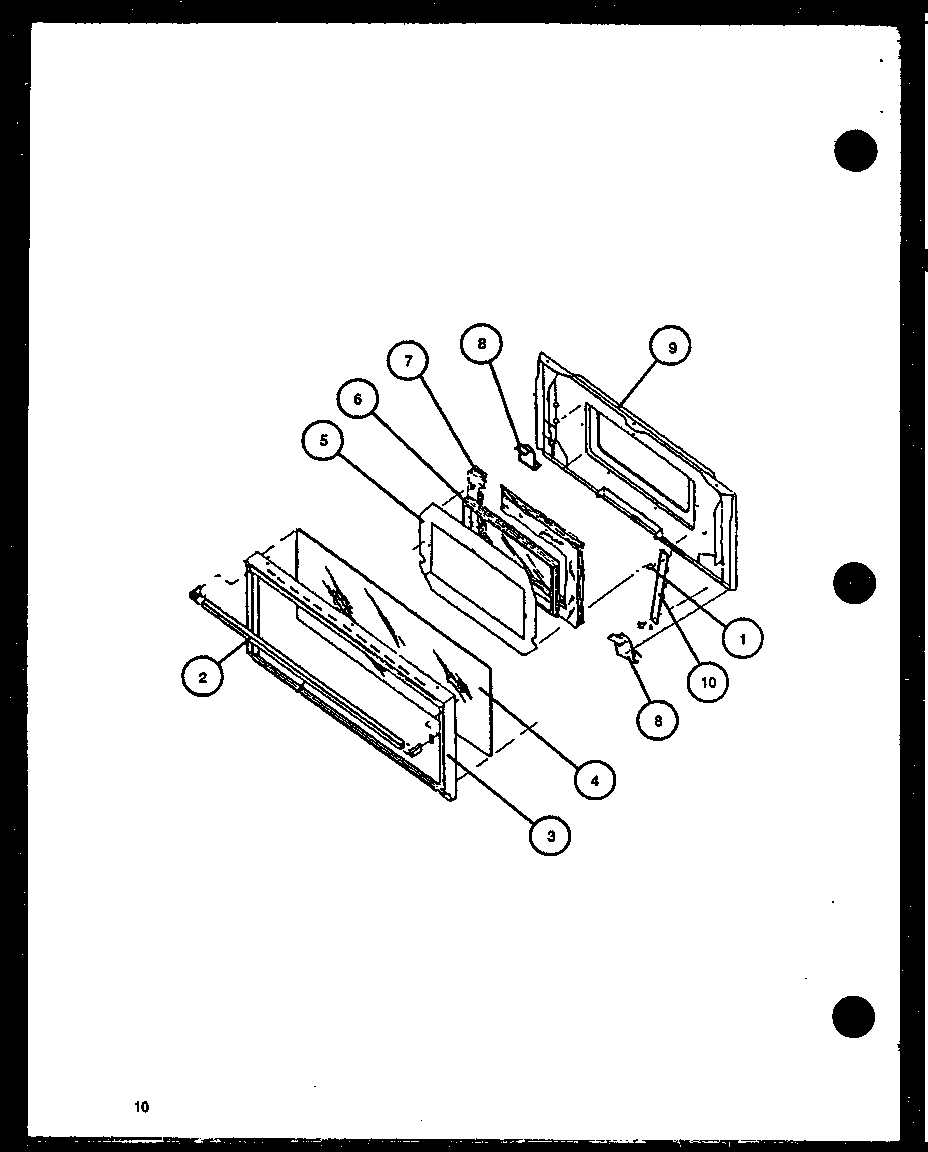 Amana CBE26DBL/P1137947NL panel diagram
