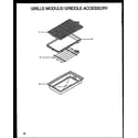 Modern Maid XST229/P1133266N grille module/griddle accessory (xst235/p1133268n) (xst229/p1133266n) diagram