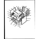 Caloric EBE22AA0CEH-P1142442NW main body diagram