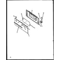 Caloric EBE22AA0CEH-P1142442NW panel diagram