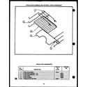 Caloric EHA315 upper oven elements and internal oven accessories (eha394) (eja394) (eha395) (eja395) (eja397) diagram