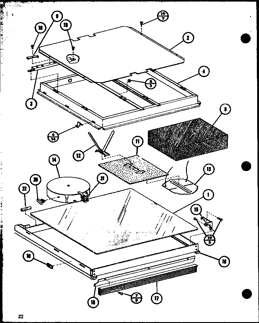 Amana RCR-700/P85727-1S (rcc-1010/p85729-1s) diagram