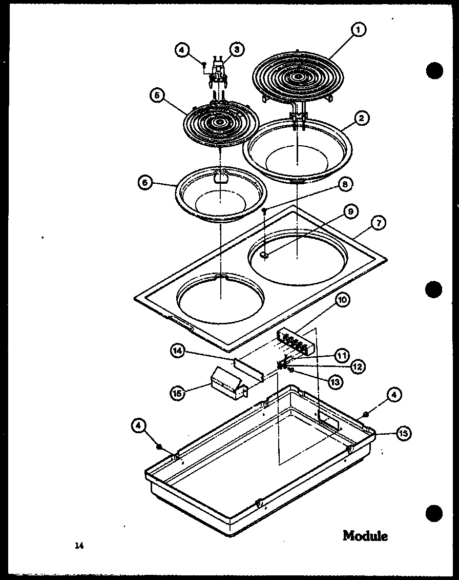 Amana ADMIC-P8592803S module diagram