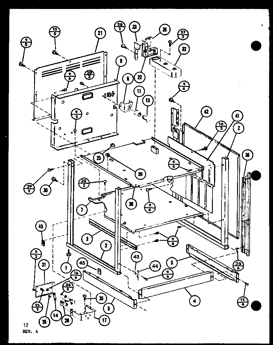 Amana ARC515/P8577201S panels diagram